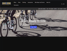 Tablet Screenshot of bikezonela.com